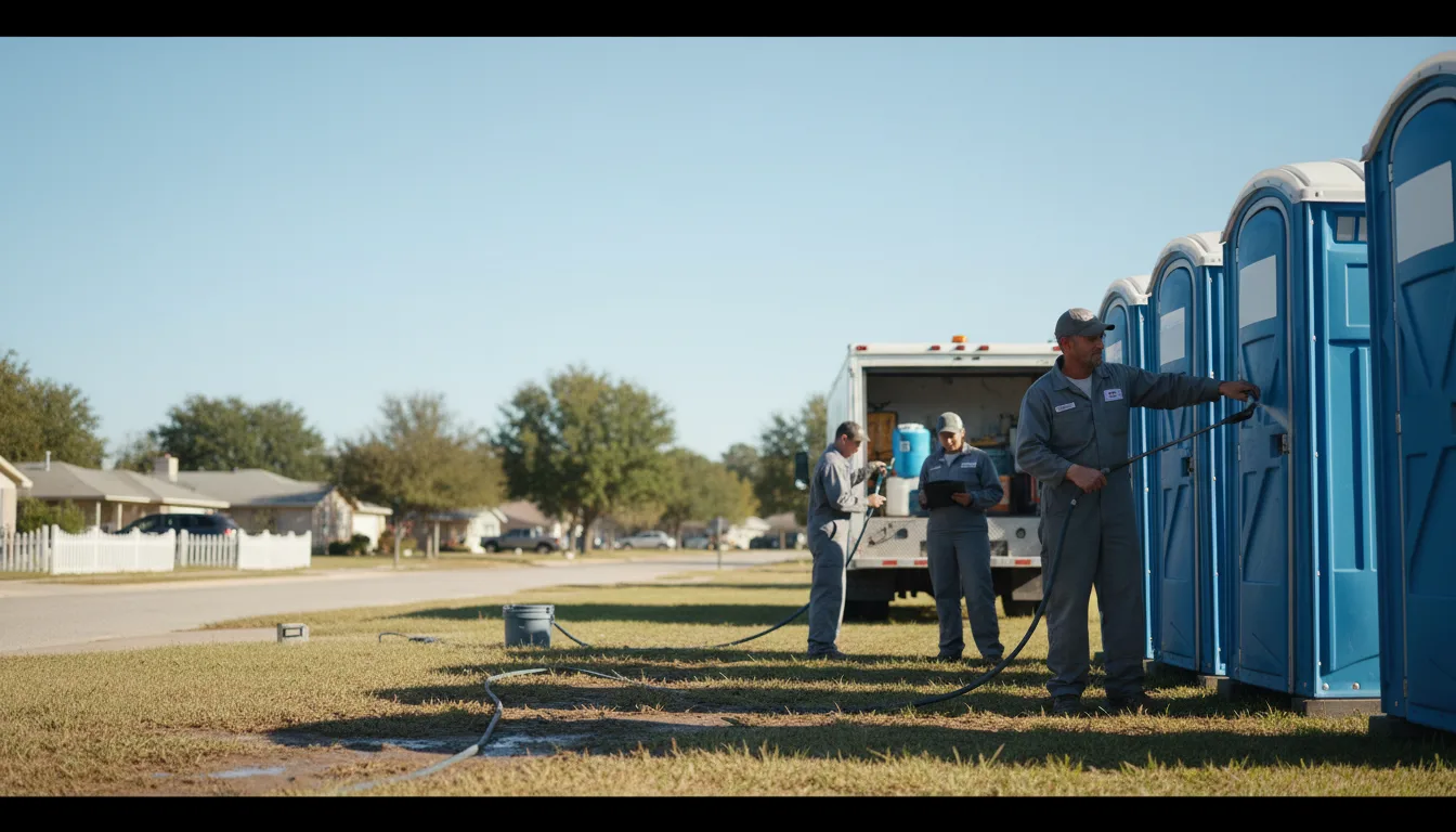 Long-Term Portable Toilet Rental in Lelia Lake, TX near me